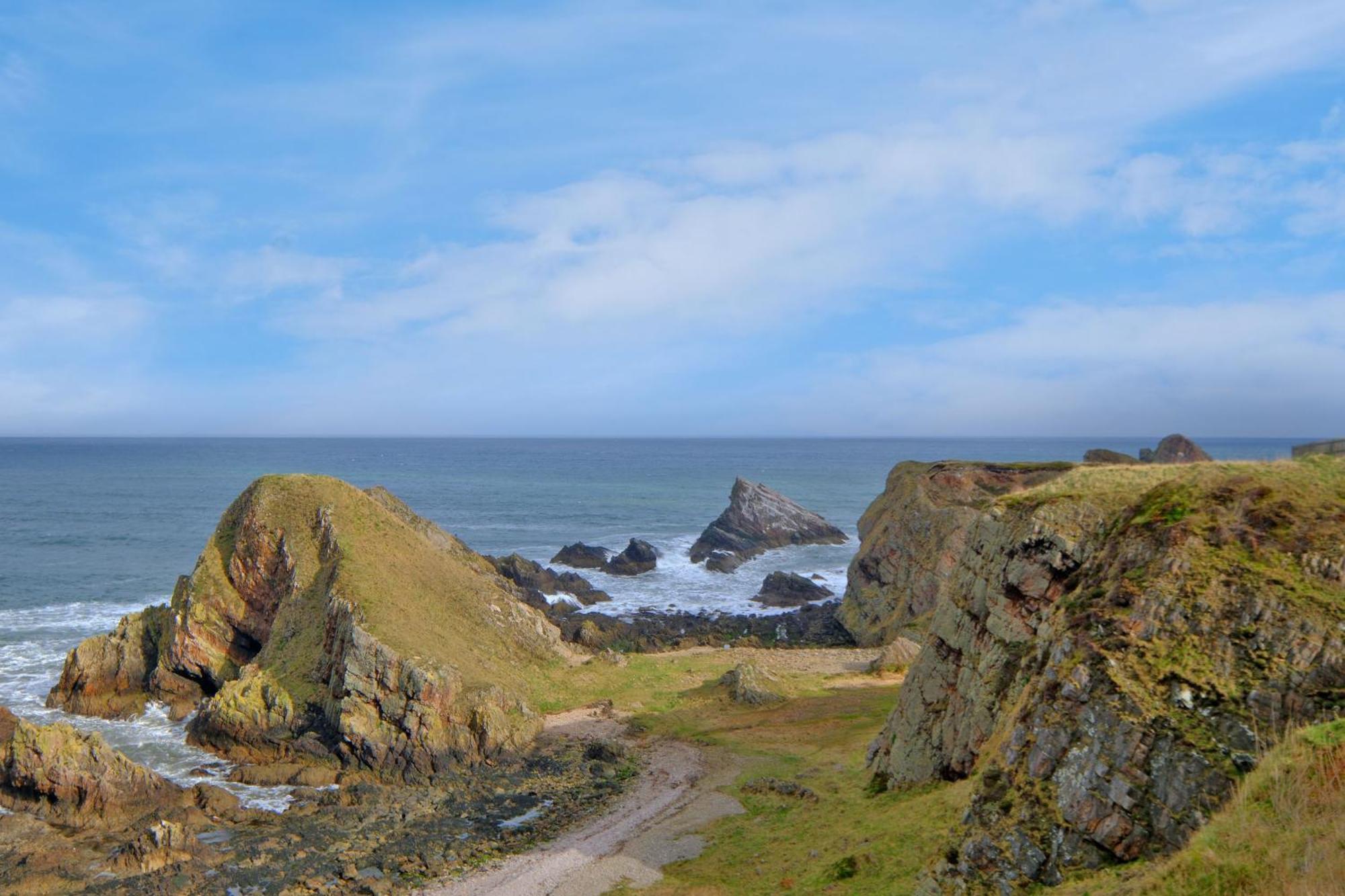 Cliff Top Cottage With Sea Views Portknockie المظهر الخارجي الصورة