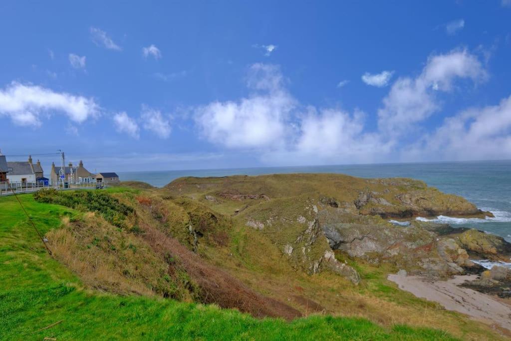 Cliff Top Cottage With Sea Views Portknockie المظهر الخارجي الصورة