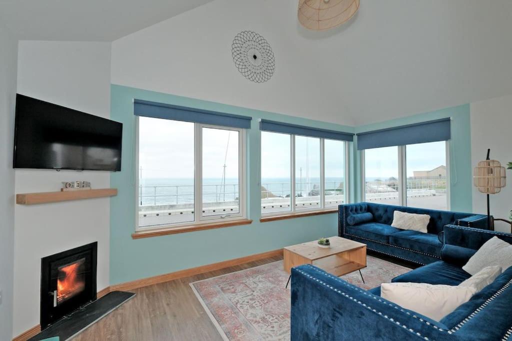 Cliff Top Cottage With Sea Views Portknockie المظهر الخارجي الصورة
