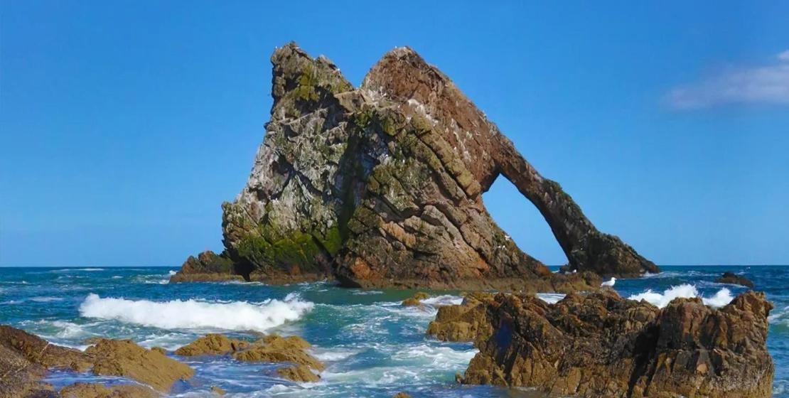 Cliff Top Cottage With Sea Views Portknockie المظهر الخارجي الصورة